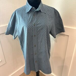 The North Face Men's Blue Patterned Shirt‎